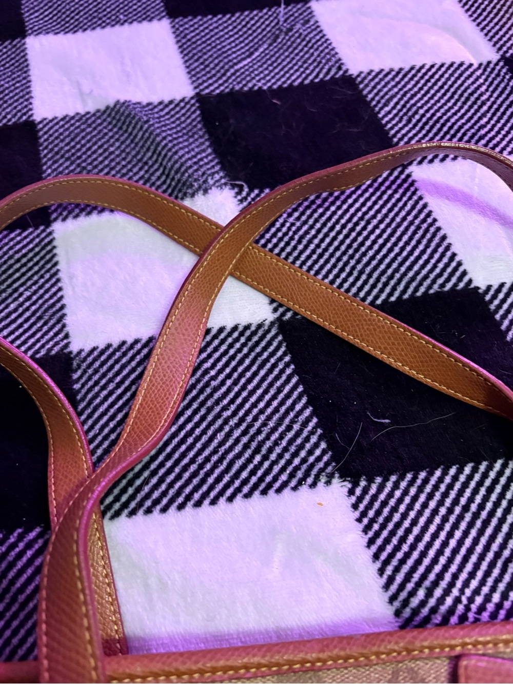 Coach Brown Signature Leather Shoulder Tote - Picture 3 of 11